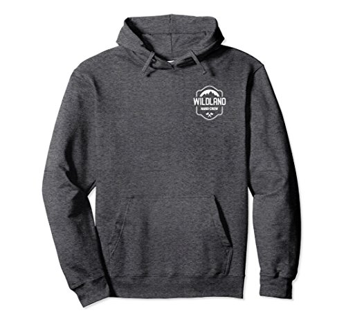 Unisex Wildland Hand Crew Fire Rescue Department Hoodie Fireman XL: Dark Heather