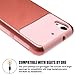 HTC Desire 626S Case, HTC Desire 626 Case, Ec&Trade; Premium Extra Slim Shockproof Case, Hybrid Dual Layer [TPU + Soft Silicone] Protective Case Cover for HTC Desire 626/ 626S (Rose Gold)