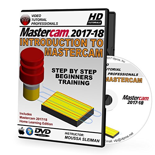 Mastercam 2017-2018 - Introduction To Mastercam Video Tutorial in 720p HD