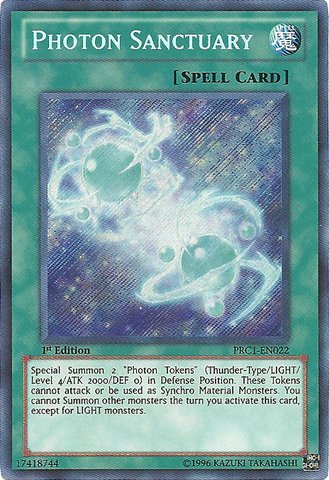 Yu-Gi-Oh! - Photon Sanctuary (PRC1-EN022) - 2012 Premium Tin - 1st Edition - Secret Rare