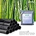 wisedry 200g x 2 Packs Air Purifying Bag Bamboo Charcoal Activated Air Freshener, Car Air Dehumidifier Eco Friendly 100% Natural Moisture, Odor Absorber Deodorizer Bag