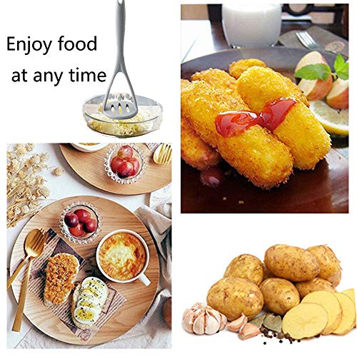 Mashed Potatoes Masher Silicone, for Non-stick Pans Cookware