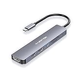 LENTION USB C Hub with 100W Charging, 4K HDMI, Dual