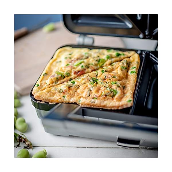 Cuisinart-Sandwich-Maker-Non-Stick-Removable-Plates-Silver-GRSM1U Cuisinart Sandwich Maker | Non-Stick Removable Plates | Silver | GRSM1U,11 Ounce