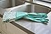 Evriholder Glam Reusable Latex Dishwashing Gloves for Kitchen or Cleaning, 3 Pairs, Yellow, 3 Count