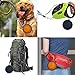 Collapsible Dog Bowl, Comsun 2-pack Dog Travel Bowl, Foldable Expandable Cup Dish for Pet Cat Food Water Feeding Portable Travel Bowl Orange and Black Free Carabiner