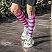 Compression Socks Fashion Stocking Team Soccer Socks For Women,Men,Golf, Running, Hiking