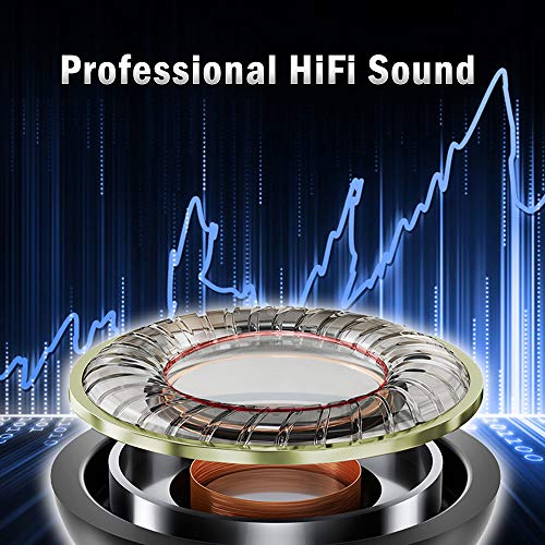 Earbuds Headphones Stereo in-Ear Earphones Noise Isolating Wired Earphone with Mic and Volume Control Comfort-Fit for Samsung Galaxy Android Smartphones and Mp3 Players - Thumbnail 3
