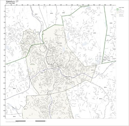 Waterbury Ct Zip Code Map Zip Code Wall Map Of Waterbury, Ct Zip Code Map Laminated: Amazon.com:  Office Products