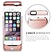iPhone 6S Plus Battery Case, iPhone 6 Plus Battery Case, HoneyAKE 8000mAh Portable Charger iPhone 6 Plus Extended Battery Backup Charging Case Power Bank for iPhone 6S Plus/6 Plus 5.5-Rose Gold