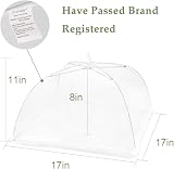 Onarway Food Serving Tents 6 Pack 17 Inch Pop-Up Mesh Covers view 2
