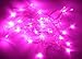 Karlling Battery Operated Fairy Lights, Romantic Pink Glow 40 LED String Lights for Valentine’s Day, Weddings, Bedroom, and Party Decor(Pink,1 Pack)