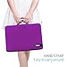 15.6 Inch Laptop Sleeve,LOVPHONE Breathable Notebook Computer Case Cover For Macbook Pro/Lenovo/ASUS/Samsung/Acer/HP and All 15 Inch Notebooks,Slim-fit Briefcase Carrying Bag/Pouch,Bright purple
