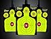 EasyShot Targets Shooting Targets 12 x 18inch Targets Highly Visible Neon Silhouette Paper Targets Heavy-Duty Paper Targets for Shooting in Short and Long Range Hunting Practice