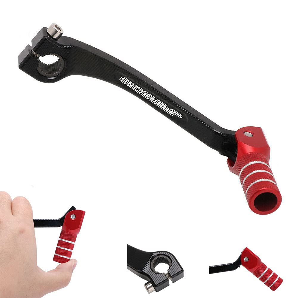 JFG RACING CNC Folding Motorcycle Gear Shift Lever for CRF450R CRF450RX 2017-2020 CRF250R 2018-2020 CRF250RX 2019-2020 CRF450RWE CRF450L CRF450X 2019