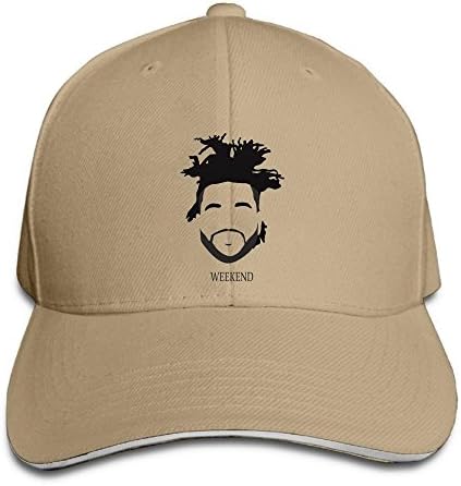 Dionetom The Weeknd logo 2016 popular Adjustable Snapback Hats Baseball CapsNatural