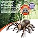 Discovery Kids RC Moving Tarantula Spider, Wireless Remote Control Toy for Kids, Great for Pranks and Halloween Decorations, Realistic Scurrying Movement, Glowing Scary Red LED Eyesthumb 2