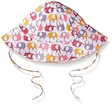 Zutano Baby Elephants Sunhat, Ella, 6 Months