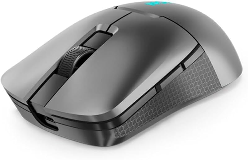 Legion M600s Qi, Mouse Gaming Wireless, Sensore PAW3370, 73g, Simmetrico, Ricarica Type-C o Wireless Qi, Connessione Dongle USB o Bluetooth