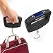 Luggage Scale LCD Portable Fishing Scale Digital Travel Hanging Hook Scale 110lb/50kg