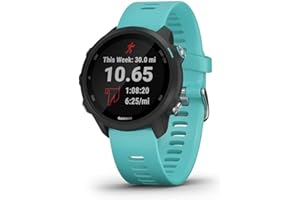 Garmin Forerunner 245 Music, GPS Running Smartwatch with Music and Advanced Dynamics, Aqua