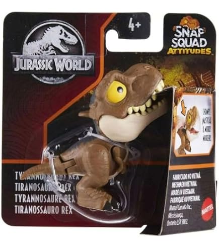恐竜 キャップ YAKU dinoworks 11747391 ポーカーズ Amazon.com: JurassicWorld Snap Squad Attitudes T Rex Tyrannosaurus