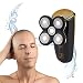 Bald Head Shaver and Beard Trimmer 2 in 1 Five Headed Flex Shaver Head Clippers with Double Loop Sharp Knife Nets Quickly Make You Clean by Yartar primary