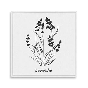 Framed Canvas Wall Art for Living Room, Bedroom Nordic Style Plants Theme Canvas Prints for Home Decoration Ready to Hang - 16x16 inches