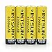 Intsun® 4pcs 3.7V 18650 4000mah Rechargeable Li-ion Battery with PCB for LED Flashlight, Headlamps, search light lamp, etc (4xBattery)
