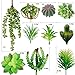 Artificial Succulent Plants 10 PCS, Unpotted Faux Assorted Succulent Plants Fake Cactus String of Pearls Succulent, Create Realistic Succulent Arrangements,Great Decor Accent for Home & Office