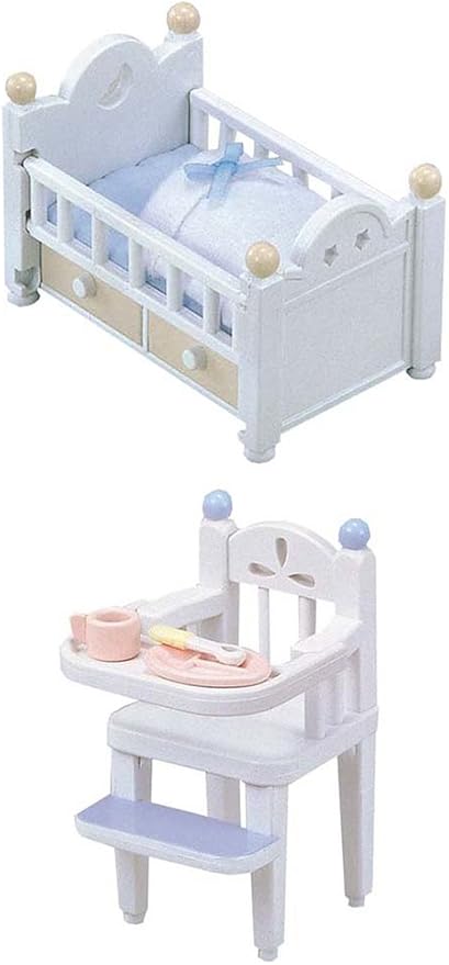 sylvanian families baby high chair