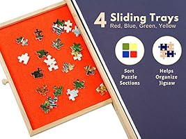 Portable Puzzle Board Storage Table Quality Jigsaw Puzzle