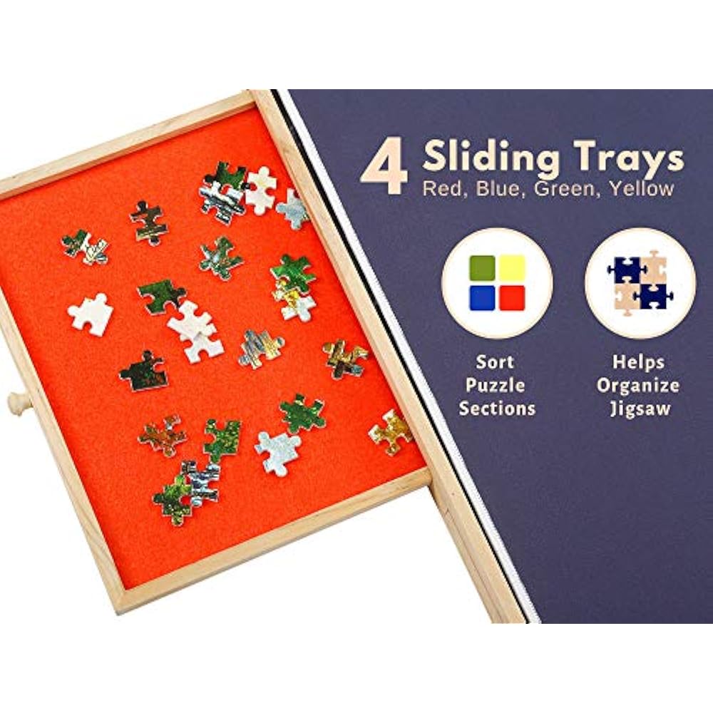 Portable Puzzle Board Amp Storage Table Quality Jigsaw Board