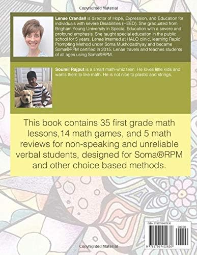 Math 1 For Non-Speaking And Unreliable Verbal Students: Lessons For Soma®Rpm And Other Choice Based Systems: Part 1 By - Amazon.ae