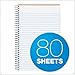 TOPS Second Nature Notebook, Recycled, 5 x 8 Inches, Narrow Rule, 80 Sheets per Book, Green Cover (74108)