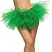 Women's Ballet Adult 5 Layered Tulle Tutu Mini Skirt,Dark Green