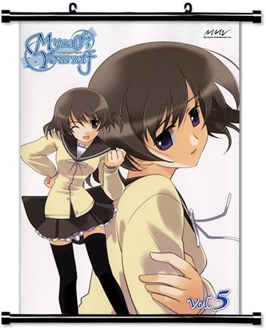 Myself Yourself Anime Fabric Wall Scroll Poster 16 X 23 Inches Amazon Co Uk Kitchen Home
