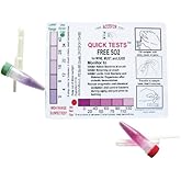 Accuvin Free SO2 Test Kit | Fast, Accurate Measurement of Free Sulfur Dioxide, for Red &amp; White Wines, No Equipment Required