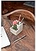 Kikkerland Concrete Desktop Planter, Small (PL02-S)