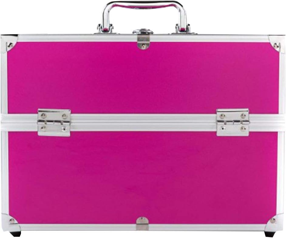 Makeup Case Lockable Makeup Box Beauty Box Vanity Professional 3 Tiers Makeup Organiser for Make Up Set Waterproof Cosmetic Box