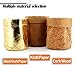 Pencil Pen Holder Cup For Desk Organizer Coin Purse Card Phone Washable Paper | Cork Wood ECO (Cork: Holder Set)