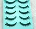 L-12 5 Pairs Natural short Cross False Eyelashes Daily fashion fake eye Lashes