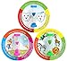 ANK-Trade 3 Minutes Toothbrush Timer Helps Ingrain Thorough Brushing Habit for Better Oral Health - Set of 3 Tooth Brushing Timer for Kids - Hourglass Sand Timer - Blue, Pink & Green