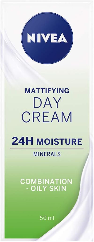NIVEA Oil Free Moisturising Day Cream 50ml for Oily Combination Skin Matte