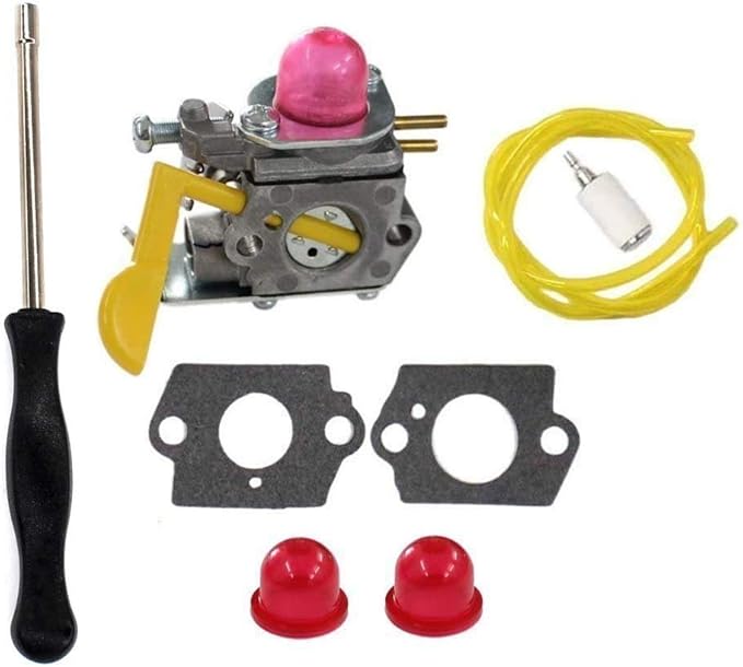 HURI Carburetor for Craftsman Weedwacker 17" 25cc Poulan