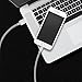 Novtech iPhone Cable 2Pcs 6ft Nylon Braided Cord Lightning to USB Charging Cable Apple Charger for iPhone 7 7Plus 6 6s 6 Plus 6s Plus 5 5s 5c iPad iPod air nano touch-Black and White