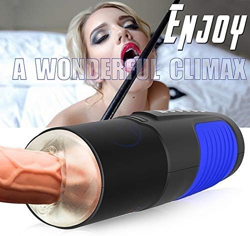 Dakoe Portable Intelligent Dextrous Thrusting Training Patterns Electric Male Training Tool, 10 Pattern 5 Speed Vibrāting, Real Girl Feeling Silent Motors 360° Rotation 280 Times Per Minute Automatic