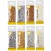 Wilton Silver and Gold Sprinkles Dessert Decorating Set, 8-Piece