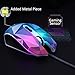 Computer Accessories Mouse!!! Fenebort The Diamond Version of The Illusion MODAO 3200DPI Wired Mouse with 7 Circularthumb 4