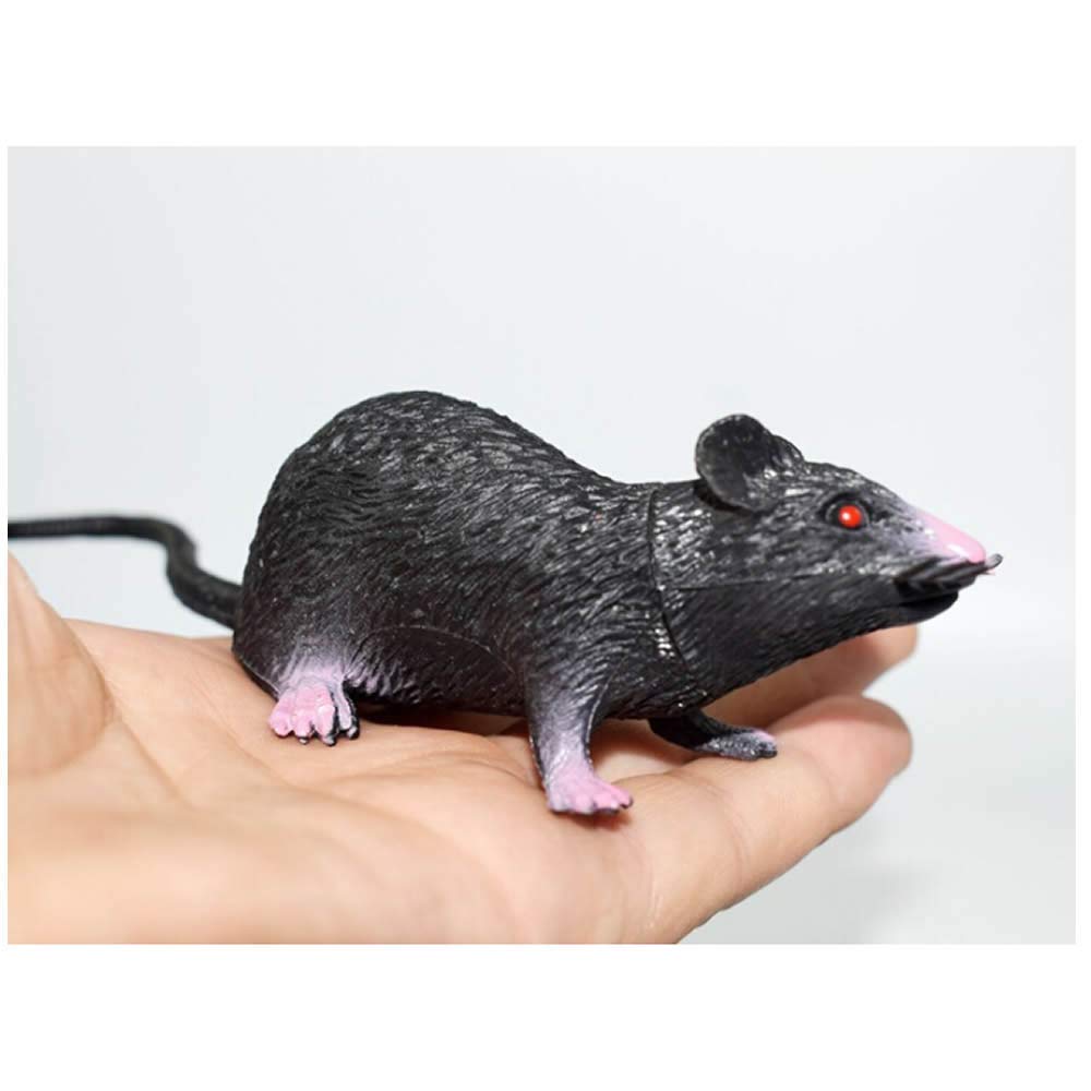 Juguetes y juegos Animales Ratón Falso ISKYBOB 3 Piezas Ratas Realistas